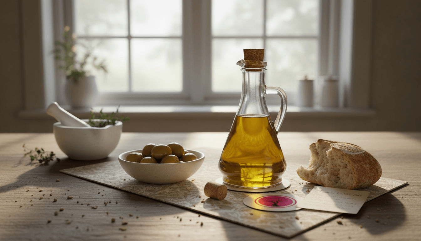 Antioxidant-Rich Olive Oil: Wellness and Flavor