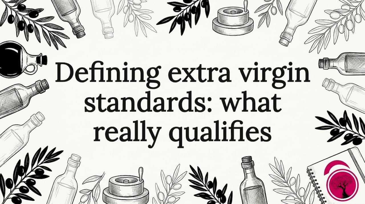 Defining extra virgin standards: what really qualifies