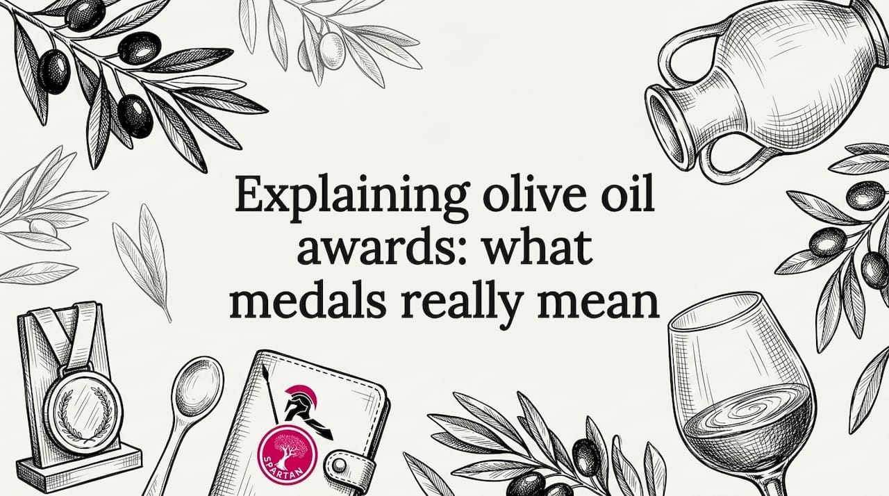 Explaining olive oil awards: what medals really mean