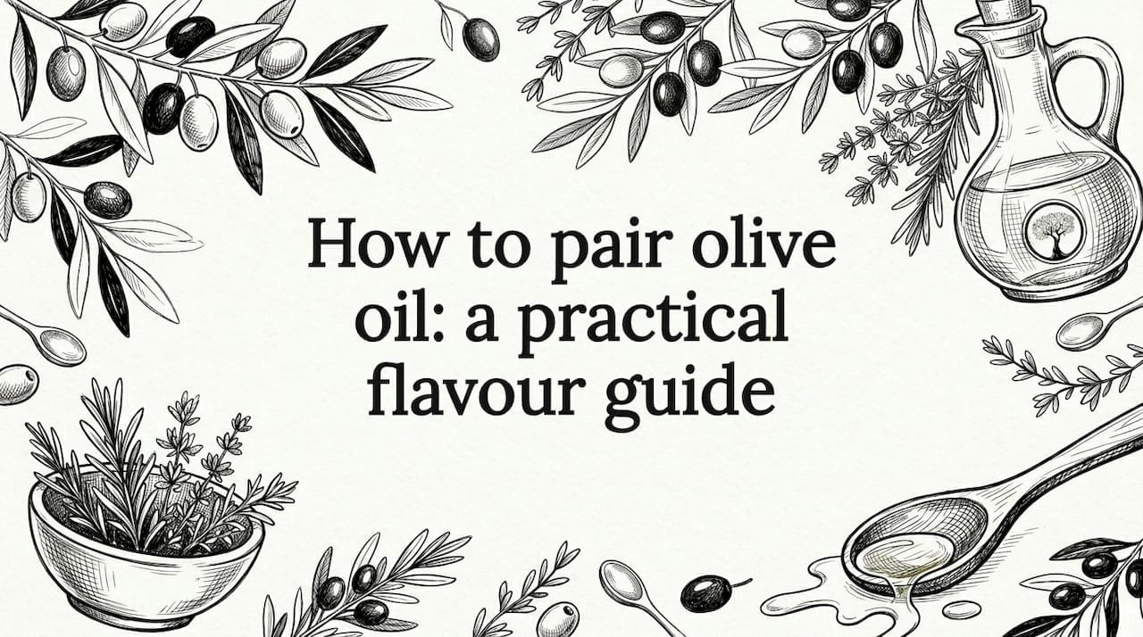 How to pair olive oil: a practical flavour guide