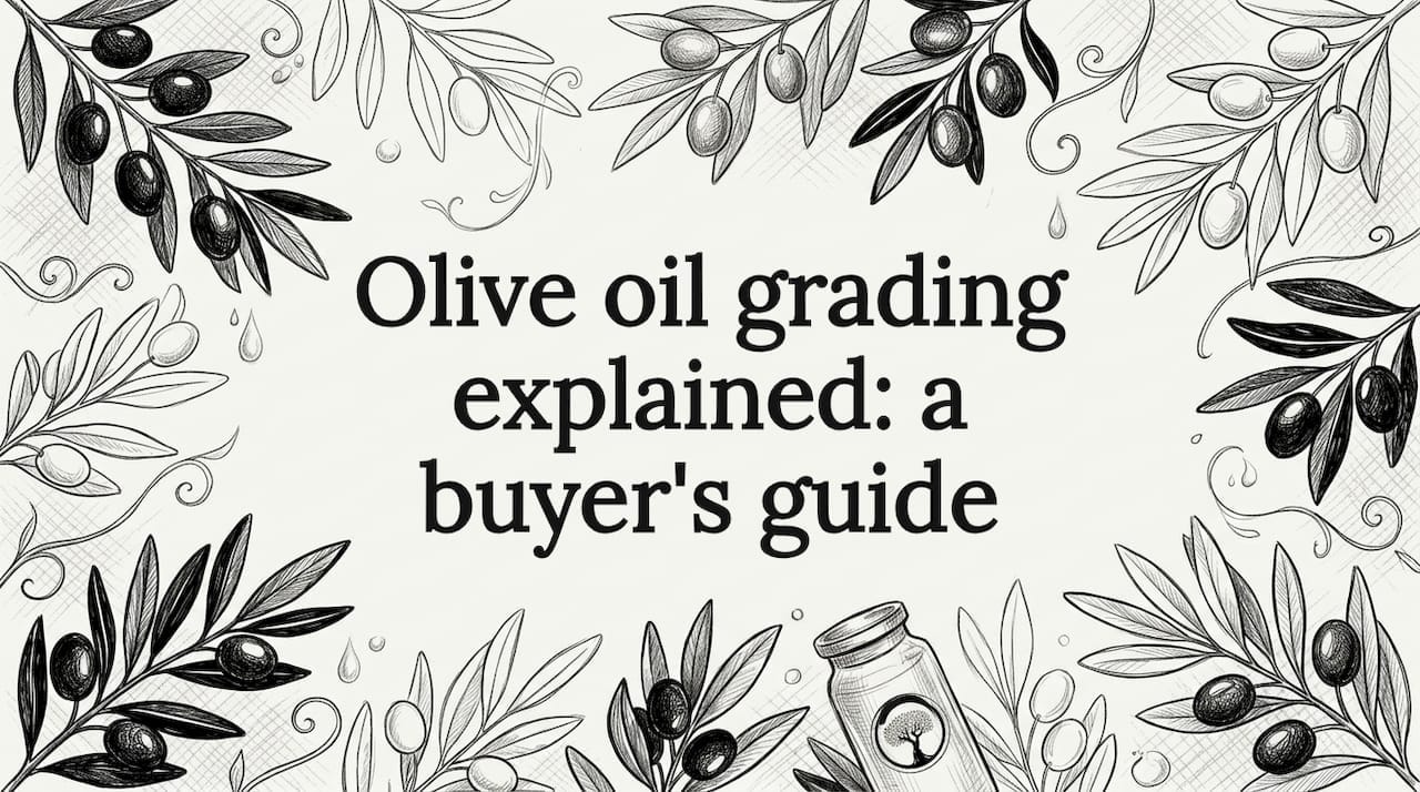Olive oil grading explained: a buyer’s guide