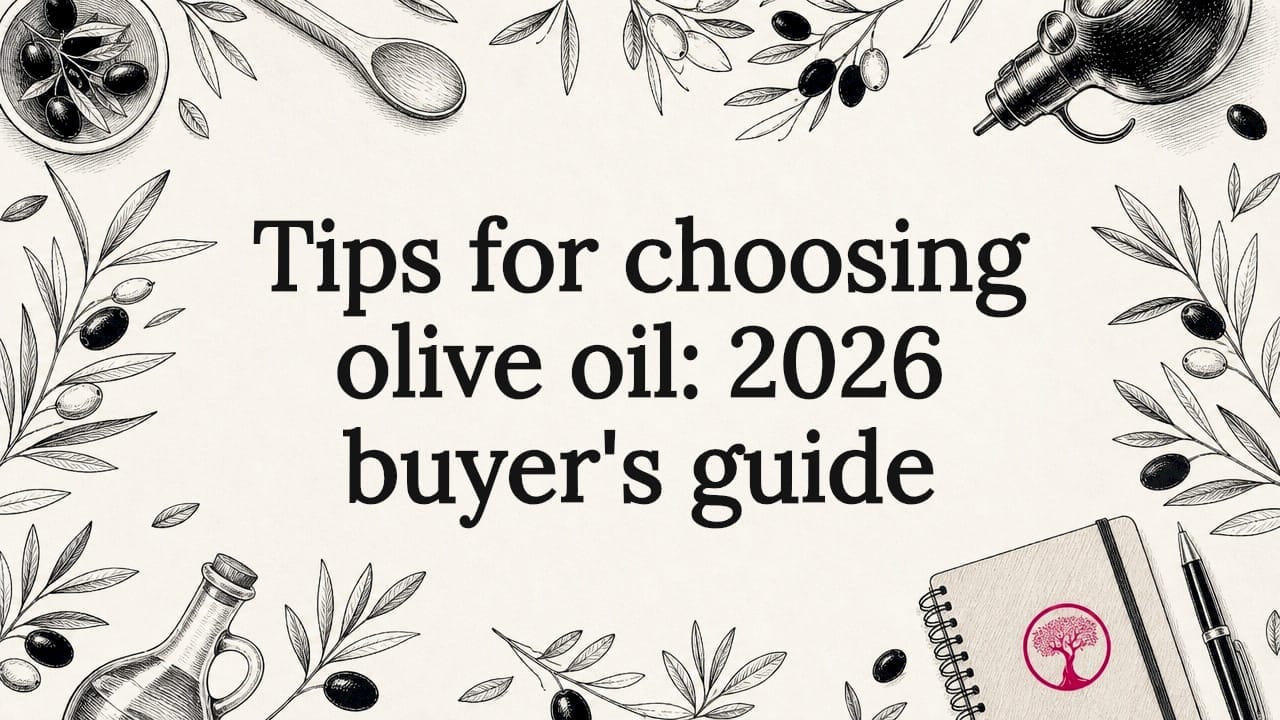 Tips for choosing olive oil: 2026 buyer’s guide