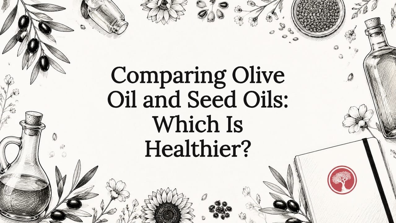 Comparing olive oil and seed oils: which is healthier?