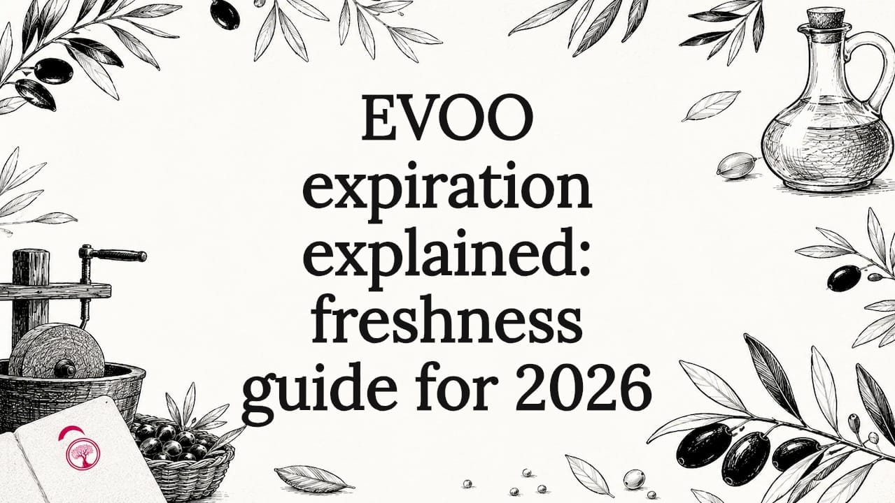 EVOO expiration explained: freshness guide for 2026