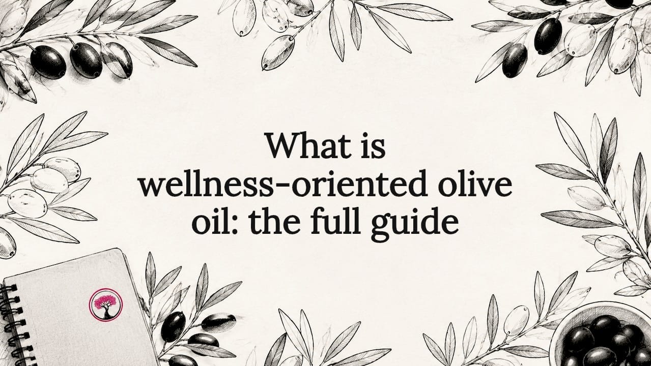 What is wellness-oriented olive oil: the full guide
